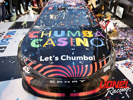TYLER REDDICK 2026 CHUMBA CASINO DAYTONA 500 RACED WIN 1:24 DUAL