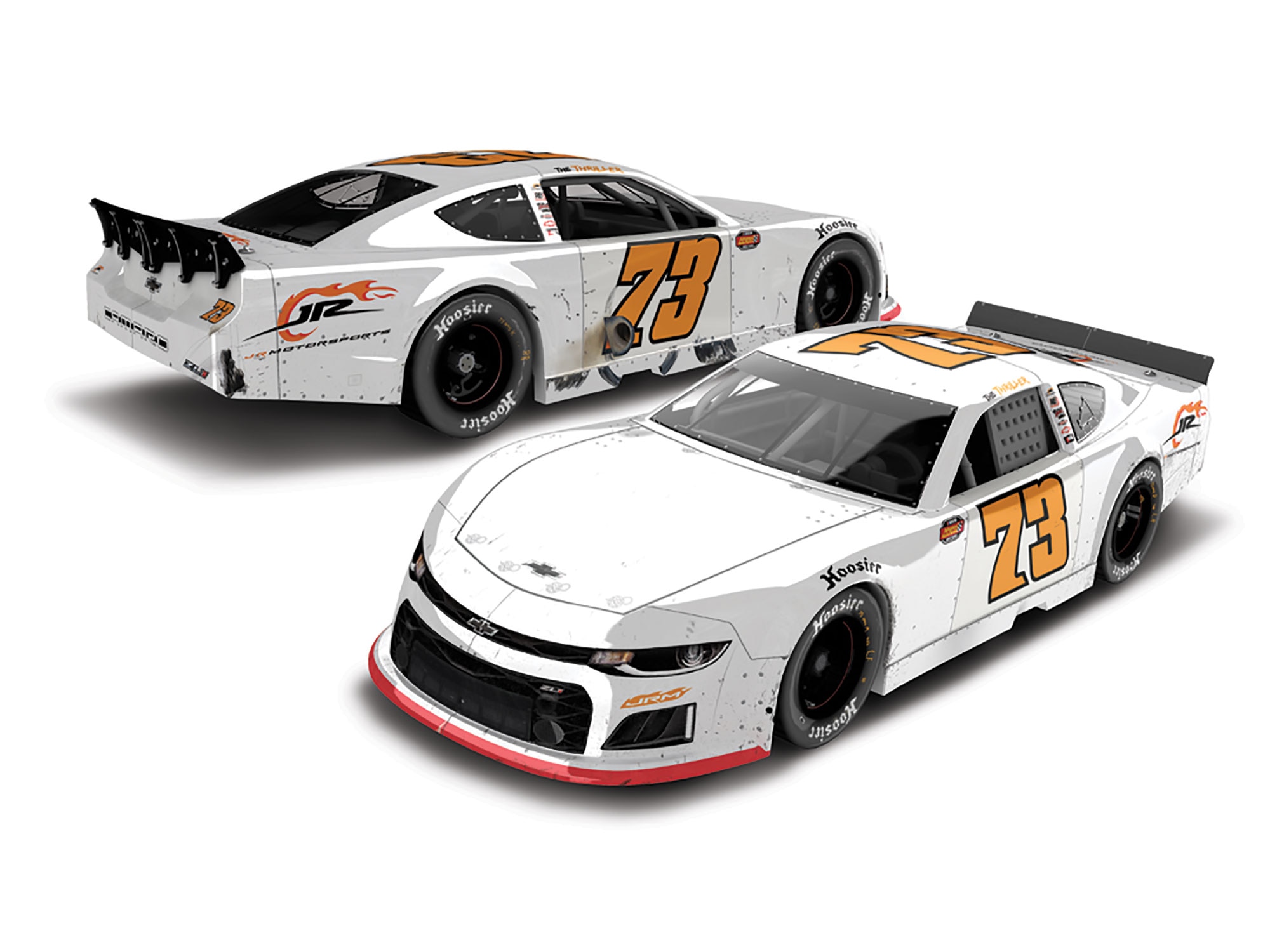 WYATT MILLER 2025 JR MOTORSPORTS HICKORY RACED WIN 1:24 AUTOGRAPHED ARC LATE MODEL DIECAST