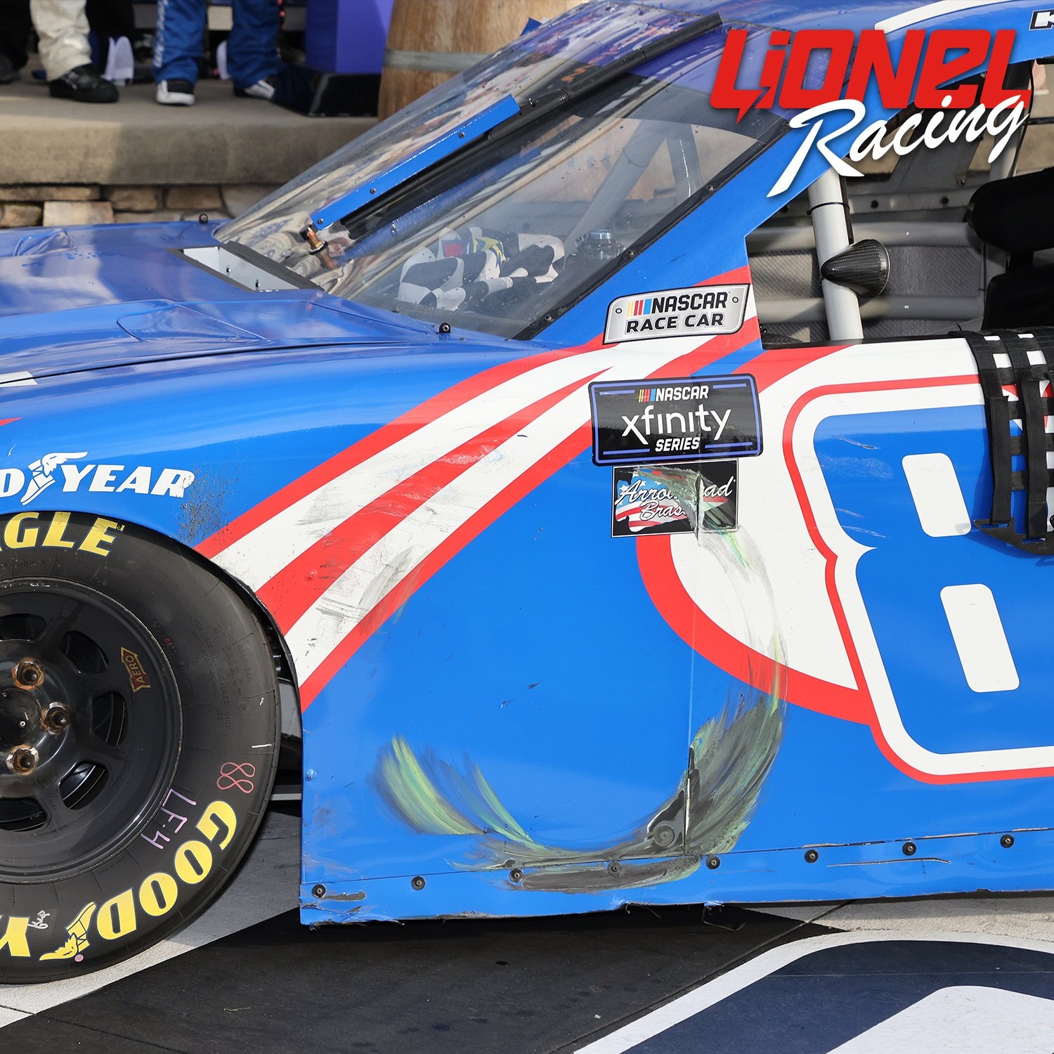KYLE LARSON 2022 HENDRICKCARS.COM XFINITY WATKINS GLEN RACED WIN 1:24