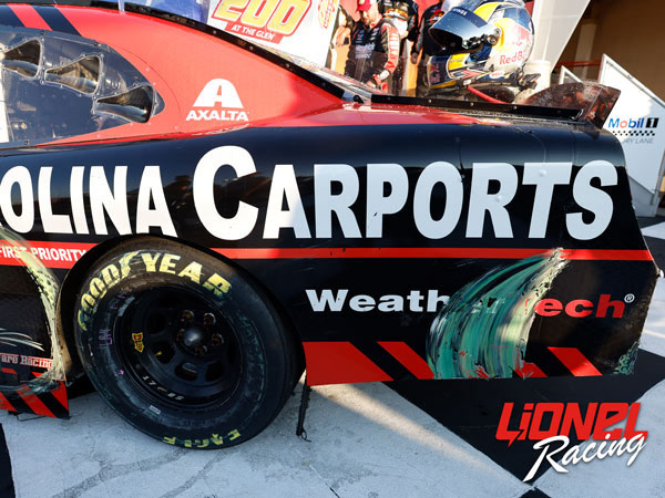 CONNOR ZILISCH 2024 CAROLINA CARPORTS WATKINS GLEN RACED WIN 1:24 ARC DIECAST