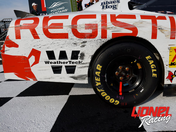 CONNOR ZILISCH 2025 REGISTIX POCONO RACED WIN 1:24 DUAL AUTOGRAPHED ARC DIECAST