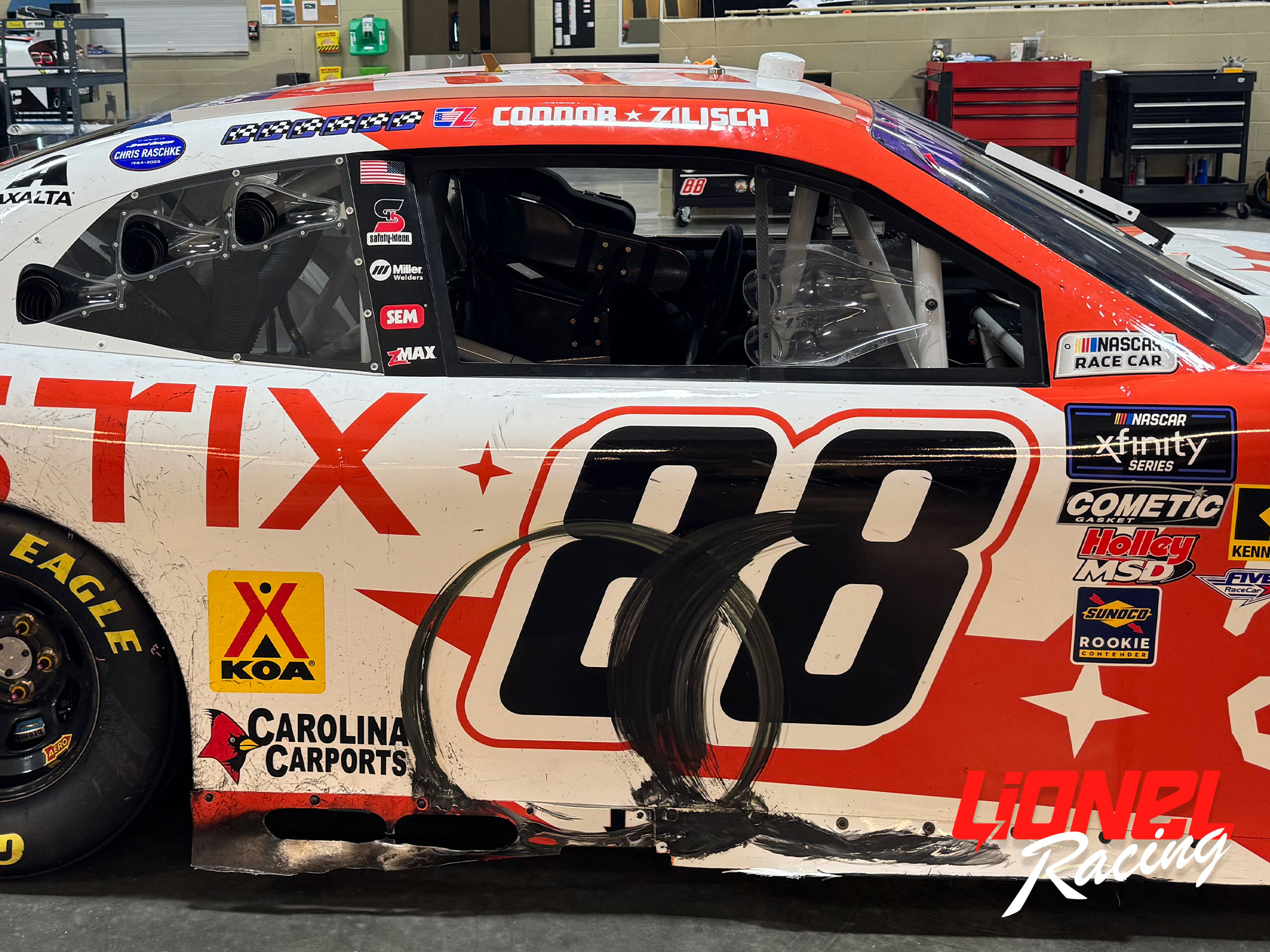 CONNOR ZILISCH 2025 REGISTIX WATKINS GLEN RACED WIN 1:24 ARC DIECAST