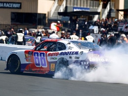CONNOR ZILISCH 2025 ROTO-ROOTER SONOMA RACED WIN 1:24 AUTOGRAPHED ARC DIECAST