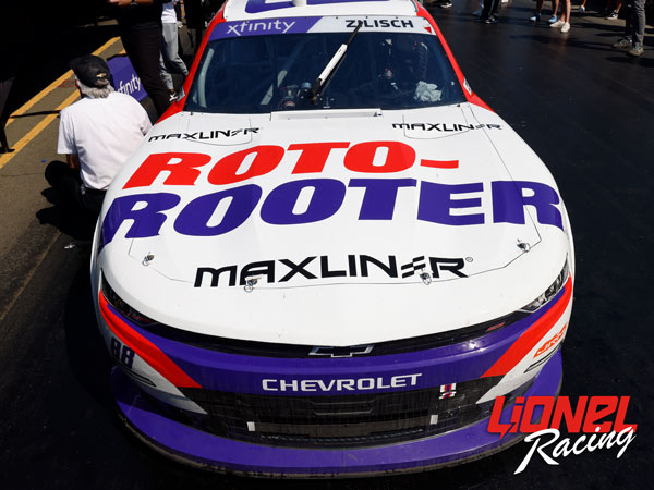 CONNOR ZILISCH 2025 ROTO-ROOTER SONOMA RACED WIN 1:64 ARC DIECAST