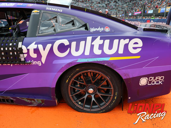 SHANE VAN GISBERGEN 2025 SAFETY CULTURE MEXICO CITY RACED WIN 1:24 ELITE PREMIER DIECAST