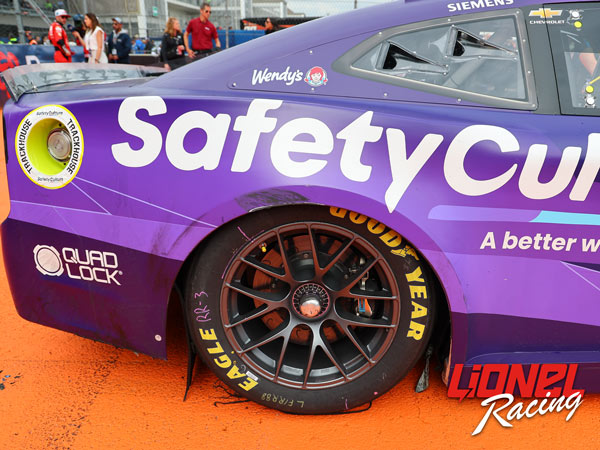 SHANE VAN GISBERGEN 2025 SAFETY CULTURE MEXICO CITY RACED WIN 1:24 ELITE PREMIER DIECAST