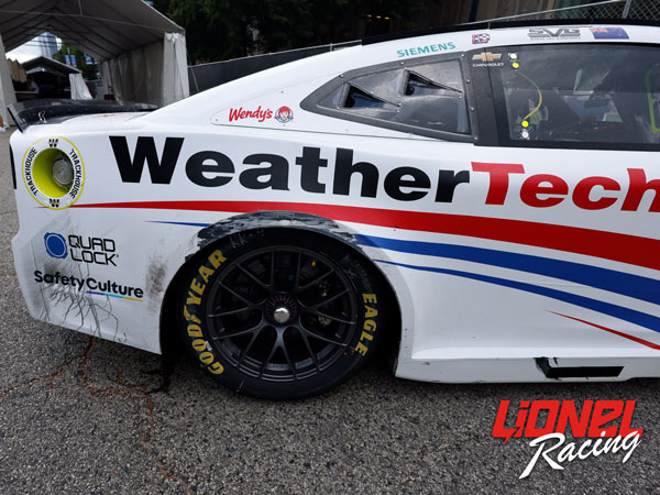 SHANE VAN GISBERGEN 2025 WEATHERTECH CHICAGO RACED WIN 1:24 ARC DIECAST