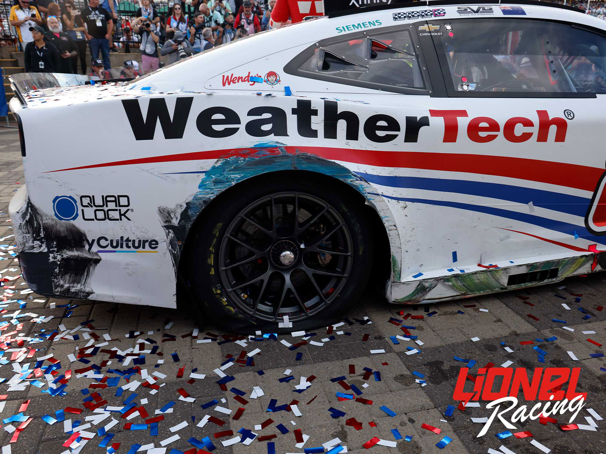 SHANE VAN GISBERGEN 2025 WEATHERTECH ROVAL RACED WIN 1:64 ARC DIECAST