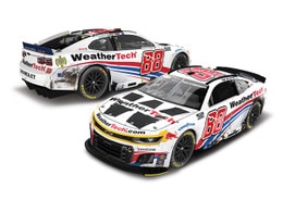 SHANE VAN GISBERGEN 2025 WEATHERTECH WATKINS GLEN RACED WIN 1:24 COLOR CHROME ELITE DIECAST