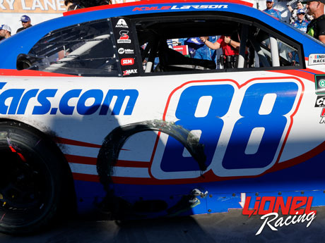 KYLE LARSON 2026 HENDRICKCARS.COM LAS VEGAS RACED WIN 1:24 ARC DIECAST