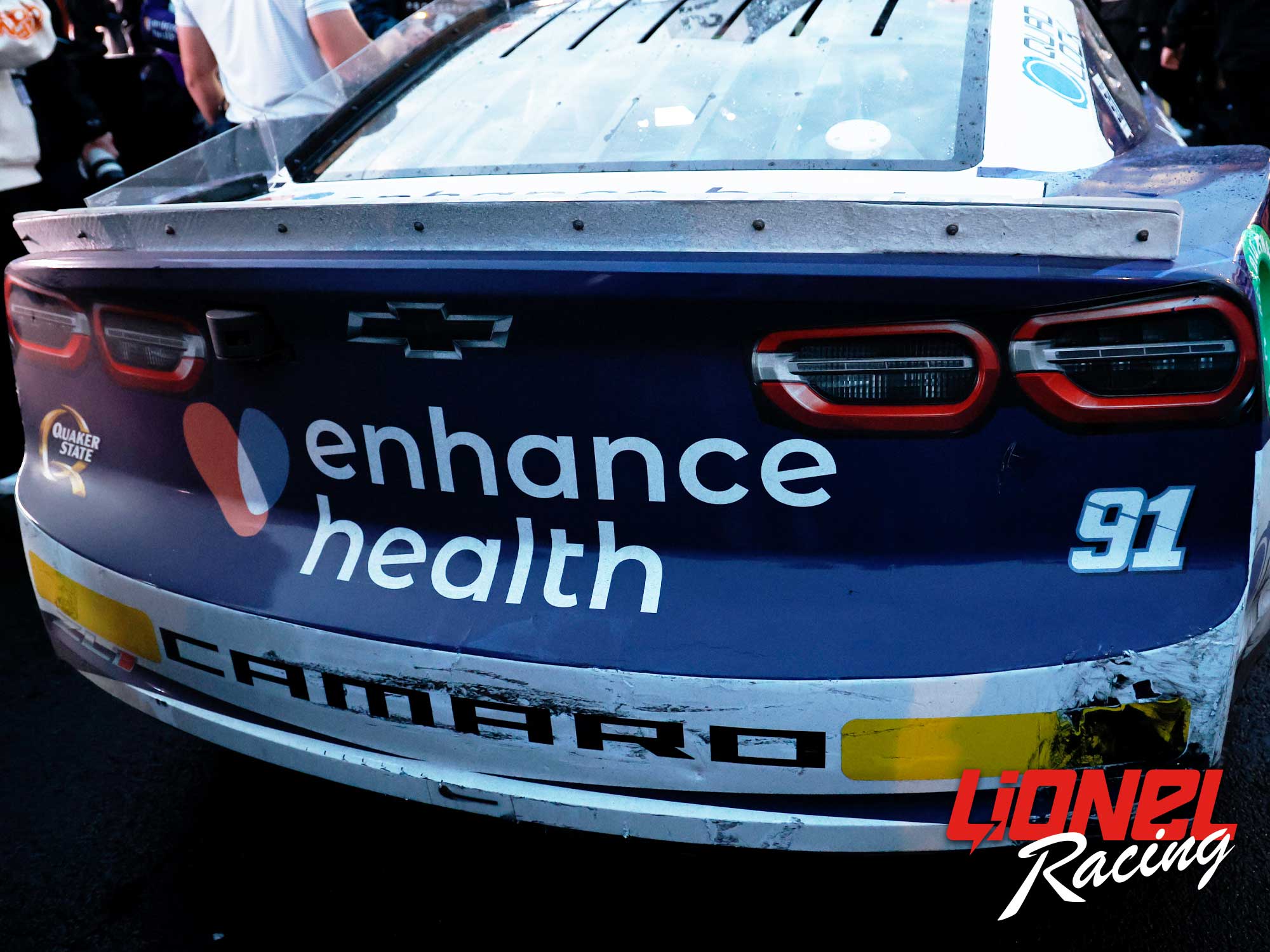 SHANE VAN GISBERGEN 2023 ENHANCE HEALTH CHICAGO STREET COURSE RACED WIN 1:24 ELITE DIECAST