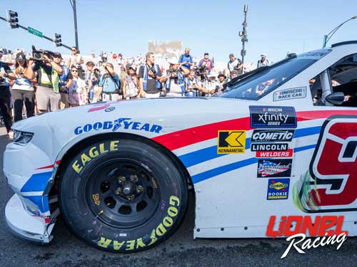SHANE VAN GISBERGEN 2024 WEATHERTECH CHICAGO RACED WIN 1:24 ARC DIECAST