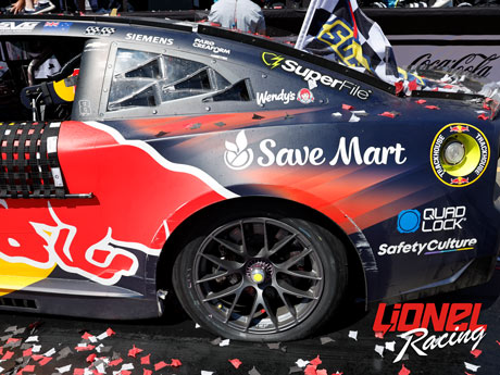 SHANE VAN GISBERGEN 2026 RED BULL SONOMA RACED WIN 1:64 ARC DIECAST