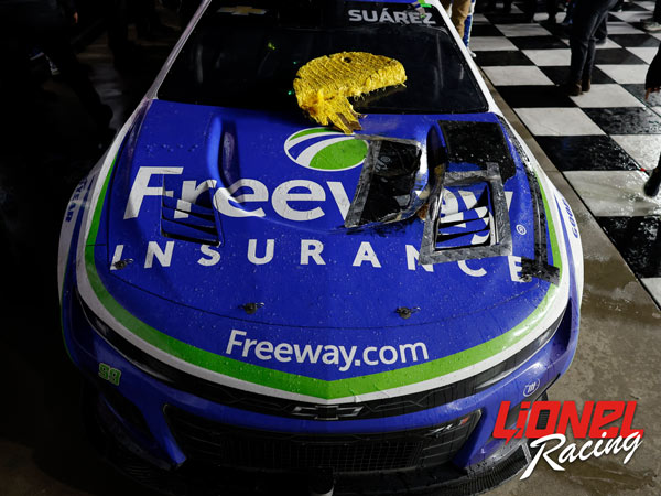 DANIEL SUAREZ 2024 FREEWAY INSURANCE ATLANTA RACED WIN 1:64 ARC DIECAST
