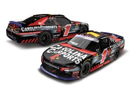 SAM MAYER 2024 CAROLINA CARPORTS RACED WIN TEXAS 1:24 AUTOGRAPHED ARC DIECAST