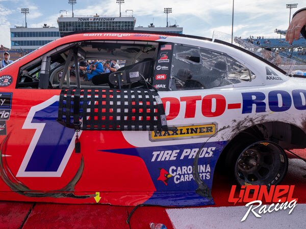 SAM MAYER 2024 ROTO-ROOTER IOWA 1:24 AUTOGRAPHED RACED WIN ARC DIECAST