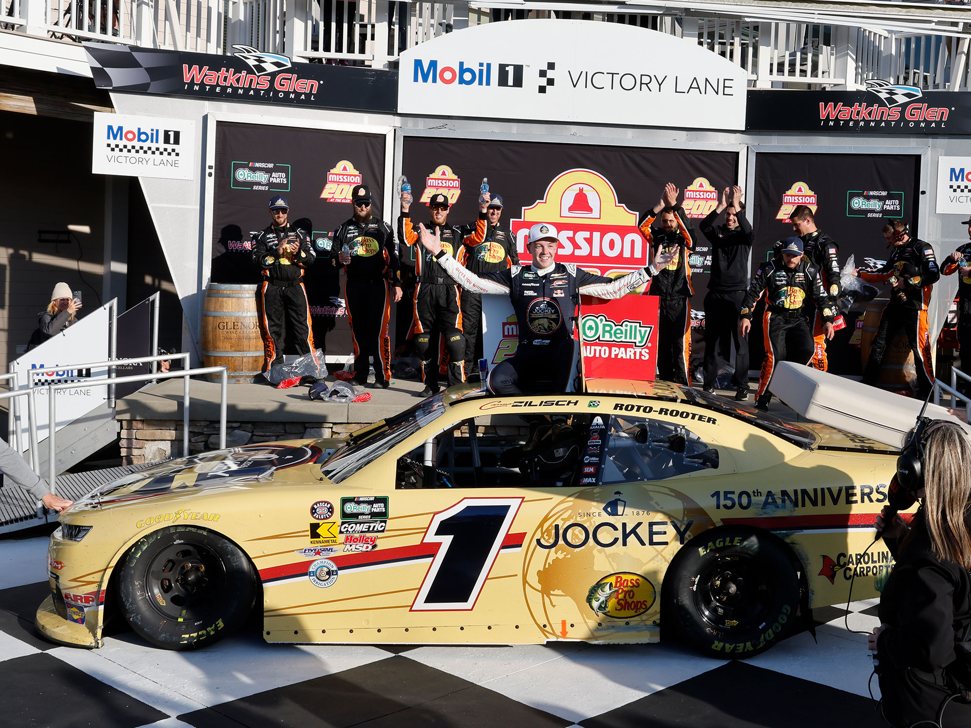 CONNOR ZILISCH 2026 JOCKEY 150TH ANNIVERSARY WATKINS GLEN RACE WIN