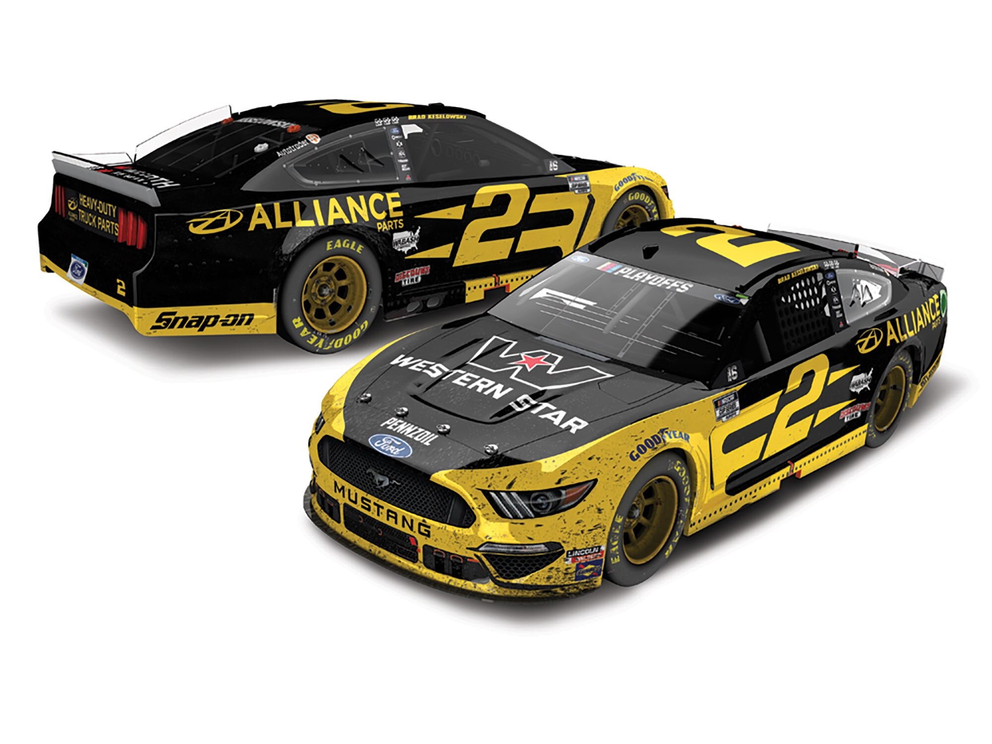 brad keselowski diecast 1 24
