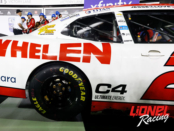 JESSE LOVE 2025 WHELEN DAYTONA RACED WIN 1:24 AUTOGRAPHED ARC DIECAST