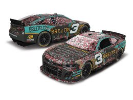 AUSTIN DILLON 2022 BREZTRI.COM DAYTONA RACED WIN 1:24 COLOR CHROME ELITE DIECAST