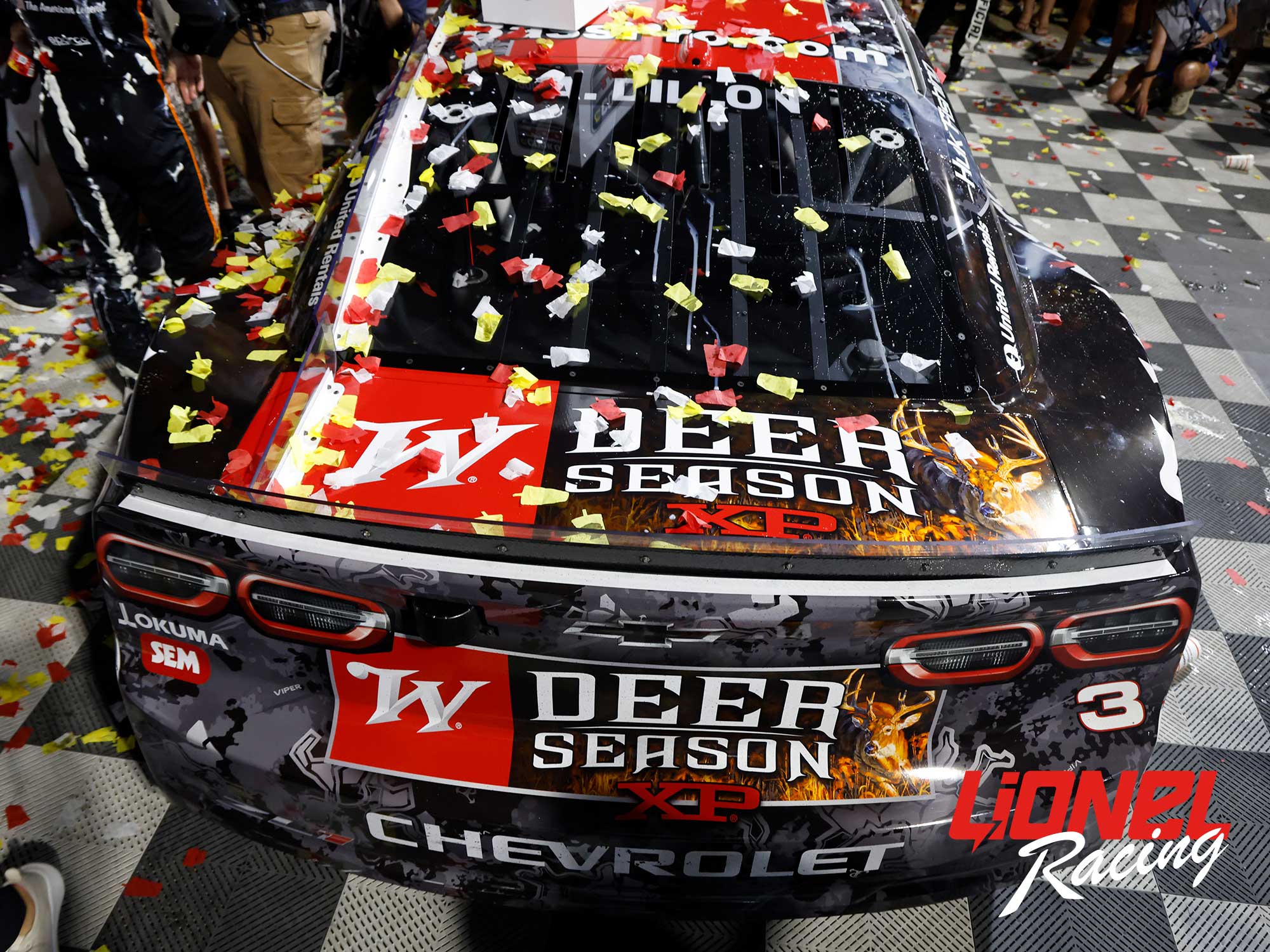 AUSTIN DILLON 2025 BASS PRO SHOPS WINCHESTER DEER SEASON RICHMOND RACED WIN 1:24 ARC DIECAST