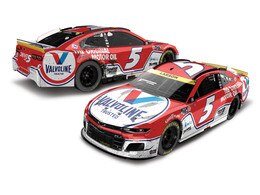 KYLE LARSON 2021 VALVOLINE BRISTOL RACED WIN 1:24 COLOR CHROME ELITE DIECAST