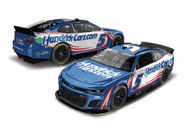 KYLE LARSON 2O22 HENDRICKCARS.COM WATKINS GLEN RACED WIN 1:24 FLASH COAT ELITE DIECAST