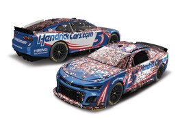 KYLE LARSON 2023 HENDRICKCARS.COM RICHMOND RACED WIN 1:24 LIQUID COLOR ELITE DIECAST