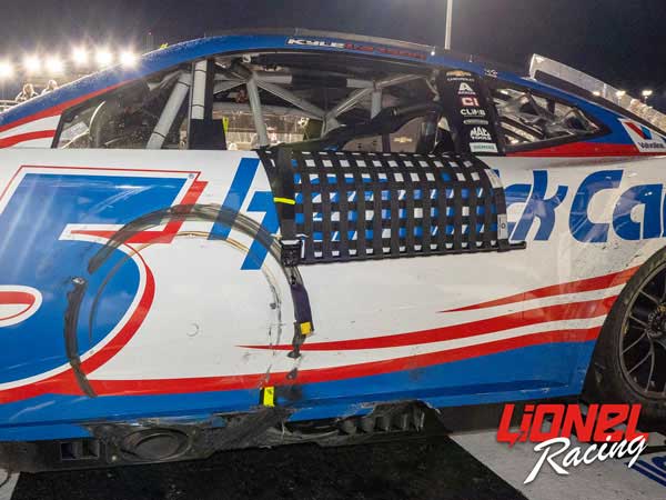 KYLE LARSON 2024 HENDRICKCARS.COM KANSAS RACED WIN 1:24 ELITE DIECAST