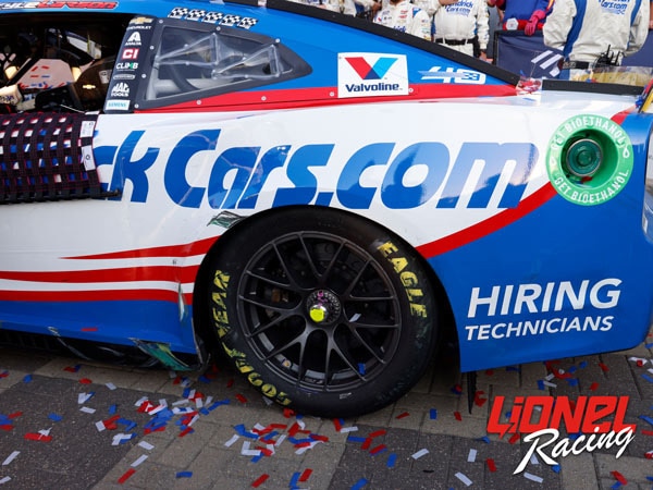 KYLE LARSON 2024 HENDRICKCARS.COM CHARLOTTE ROVAL RACED WIN 1:24 ELITE PREMIER DIECAST
