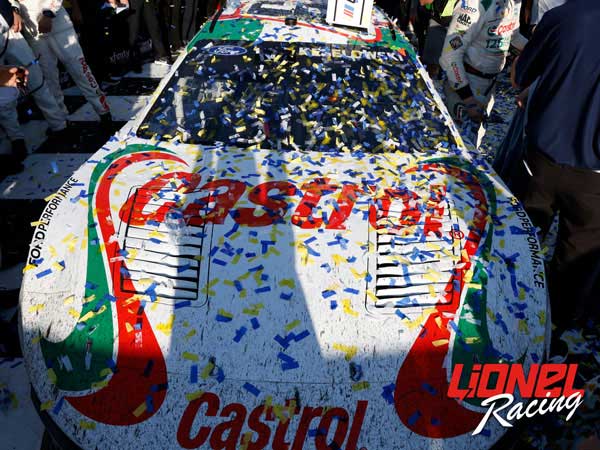 BRAD KESELOWSKI 2024 CASTROL THROWBACK DARLINGTON RACED WIN 1:24 ELITE PREMIER EDITION DIECAST
