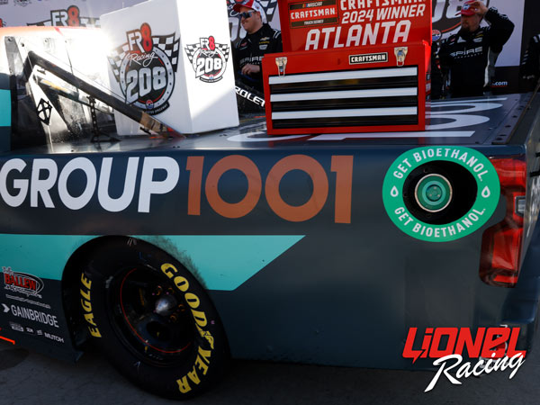 KYLE BUSCH 2024 GROUP 1001 ATLANTA RACED WIN 1:64 ARC TRUCK DIECAST
