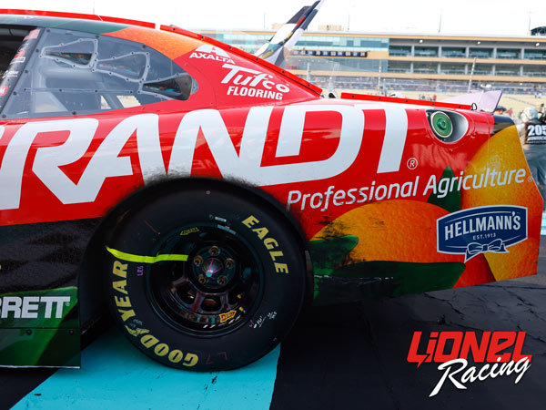 JUSTIN ALLGAIER 2025 BRANDT HOMESTEAD RACED WIN 1:24 AUTOGRAPHED ARC DIECAST