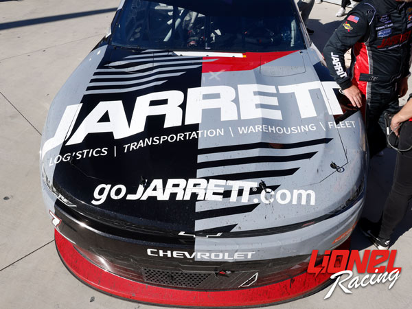 JUSTIN ALLGAIER 2025 JARRETT LAS VEGAS RACED WIN 1:64 ARC DIECAST