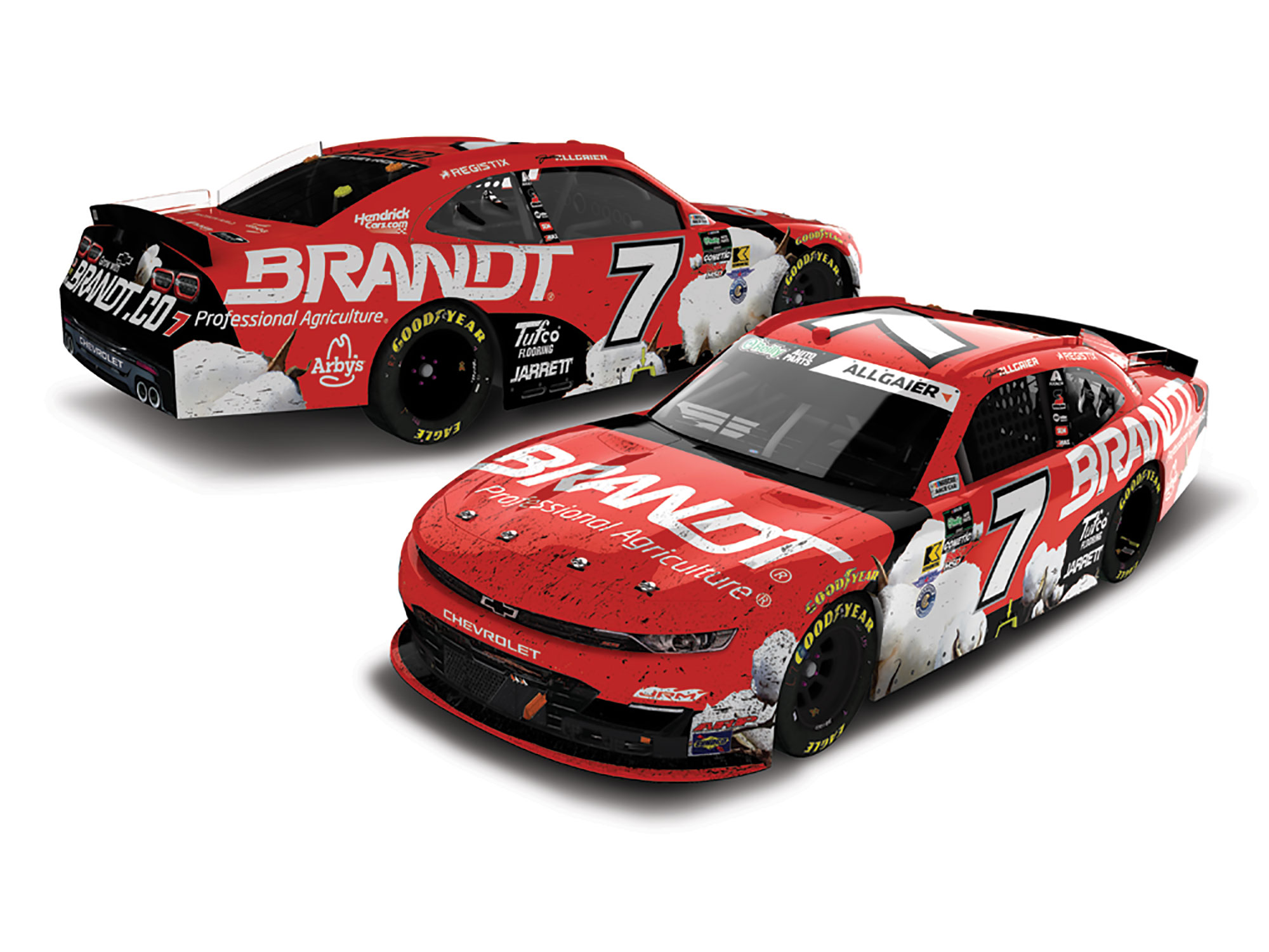 JUSTIN ALLGAIER 2026 BRANT PHOENIX WIN 1:24 ARC DIECAST