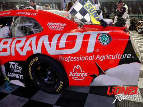 JUSTIN ALLGAIER 2026 BRANT PHOENIX WIN 1:24 COLOR CHROME ARC DIECAST