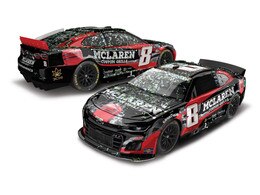 KYLE BUSCH 2023 MCLAREN CUSTOM GRILLS TALLADEGA RACED WIN 1:24 GALAXY COLOR ELITE DIECAST