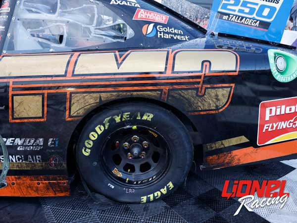 SAMMY SMITH 2024 TMC TRANSPORTATION TALLADEGA RACED WIN 1:24 ARC DIECAST