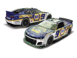 CHASE ELLIOTT 2022 NAPA ATLANTA RACED WIN 1:24 COLOR CHROME ELITE DIECAST
