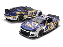 CHASE ELLIOTT 2022 NAPA NASHVILLE RACED WIN 1:24 COLOR CHROME ARC DIECAST
