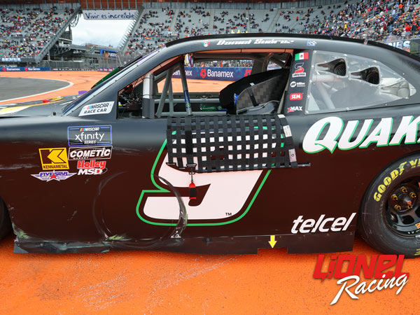 DANIEL SUAREZ 2025 QUAKER STATE MEXICO CITY RACED WIN 1:64 ARC DIECAST