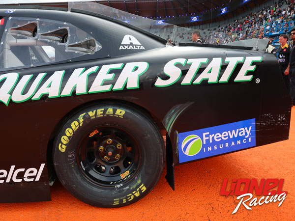 DANIEL SUAREZ 2025 QUAKER STATE MEXICO CITY RACED WIN 1:64 ARC DIECAST