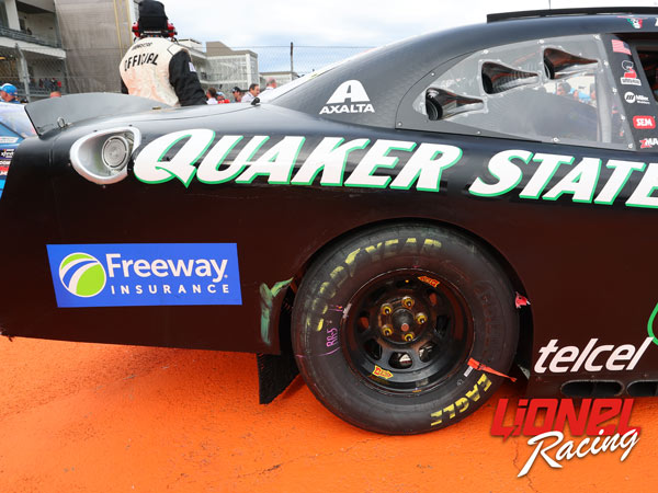 DANIEL SUAREZ 2025 QUAKER STATE MEXICO CITY RACED WIN 1:64 ARC DIECAST