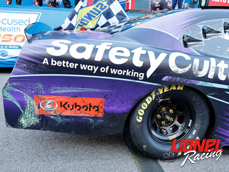 SHANE VAN GISBERGEN 2026 SAFETYCULTURE COTA RACED WIN 1:24 COLOR