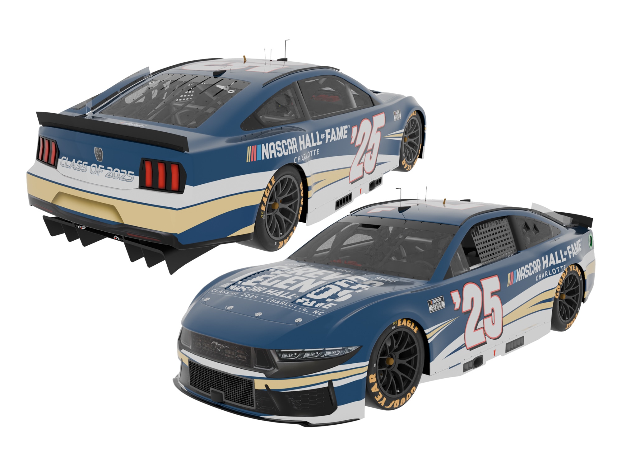 NASCAR HALL OF FAME 2024 CLASS OF 2025 FANTASY DIECAST 1:64 ARC DIECAST